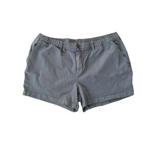Chubbies Men Shorts Khaki‎ Everywear Shorts 4" Inseam Elastic Waist, Size 2XL